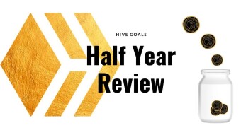 Half Year Crypto Savings Review - Hive Power Up Day