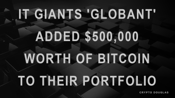 IT Giant Globant added $500,000 Worth of Bitcoin to their portfolio, becoming one of the latest ones to do so in large corporations.