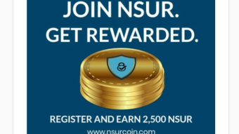 NSUR Coin Airdrop is live!