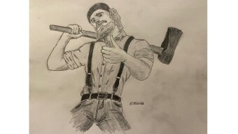 Another shot at the lumberjack