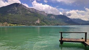 The Lake Annecy in France