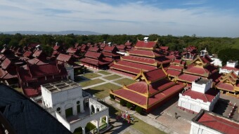 My travel in Myanmar - Mandalay, Royal Palace