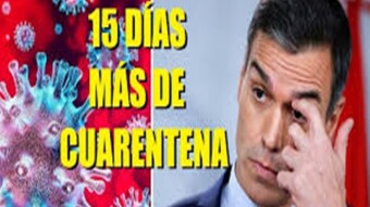 Spain extends another 15 days of confinement by the CORONAVIRUS