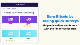 BTCsurveys Android App - Earn free Bitcoin on the GO!
