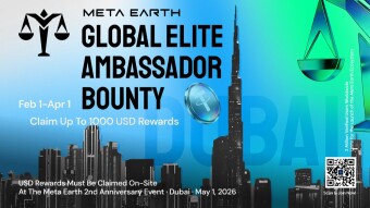 Meta Earth Global Elite Ambassador Bounty — Unlock Up to $1,000 USD Cash Rewards!