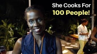 She Cooks for 100 People! (in Timor-Leste)