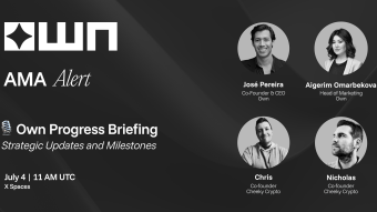 Own X Spaces Recap: Own Progress briefing