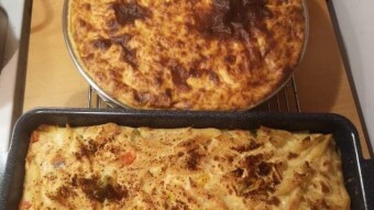 Foodbook #378 Anyone for a traditional Greek pastitsio???
