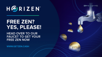 Free ZEN Everyday for Everyone with The Horizen Faucet