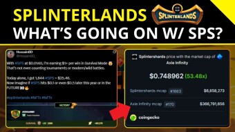 Splinterlands 🐉| What's Going On with $SPS? How It Can Reach $0.12 - $0.72?