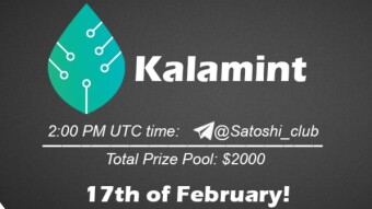 Join the AMA of Satoshi Club x Kalamint. Rewards: 2000 USDT, February 17th.
