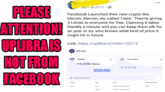 Please Pay Attention! Uplibra Is Not From Facebook