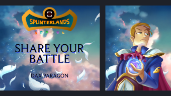 Splinterlands Weekly Challenge Battle! DAX PARAGON
