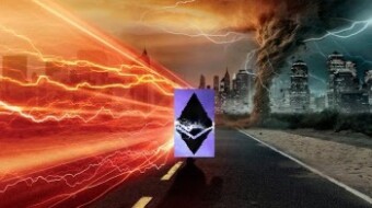 Ethereum 2.0 will scale to 100,000 transactions per second.