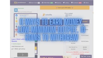 Earnbotmoon is a 5-minute faucet with a small minimum withdraw