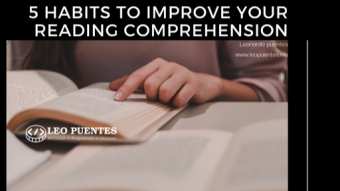 5 Habits to improve your READING COMPREHENSION