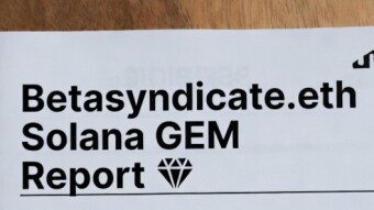 Solana GEM Report Project Picks By Betasyndicate.eth
