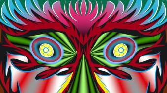 Devil abstract -art".