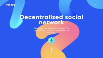 tata, a new decentralized social network similar to Instagram