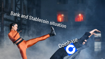 Coinbase in trouble with Bank and Stablecoin crises