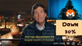 The tides are Turning (Tucker in Moscow, XMR drops 30%)