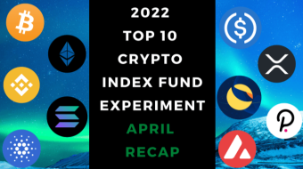EXPERIMENT - Tracking 2022 Top Ten Cryptocurrencies – Month Twenty-Eight – Down -46%