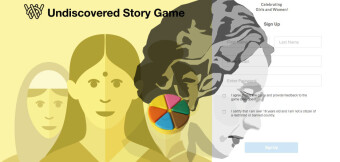 Undiscovered Story : A trivia game for supporting girls and women led initiatives and startups (Infographic)