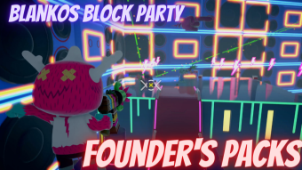 Blankos Block Party - NFT Founder's Packs. First AAA Blockchain game coming out on EOS