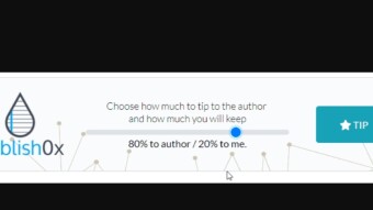 A small thing about Publish0x I know just now.
