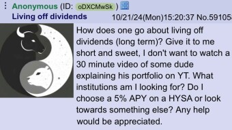 Living Off Dividend Stocks Long-Term | 4chan greentext
