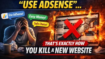 Everyone Told Him “Use AdSense”… That’s Exactly How You Kill a New Website