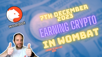 Wombat | 7th December 2023 | Web3 Gaming Platform | Earn Crypto Online | Play to Earn | Upland