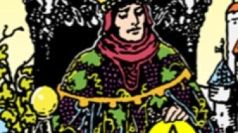 The waters little by little return to their channel. Conjunction of Venus, Moon, Sun, Jupiter and Uranus in Taurus. Wow. Love and calm take over your life. The King of Pentacles - 07/05/24