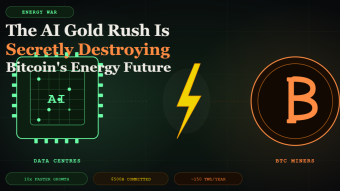 The AI Gold Rush Is Secretly Destroying Bitcoin's Energy Future — And Nobody's Talking About It