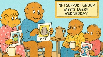 The NFT Support Group Meets Every Wednesday (Crypto Satire)