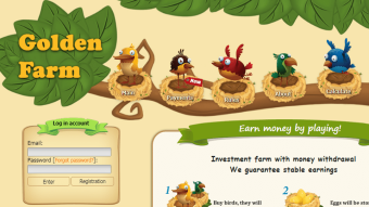 Earn money with Golden Farm