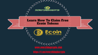 Learn How To Claim Free Ecoin Tokens?
