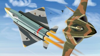 Summer 2040 dogfight over the channel