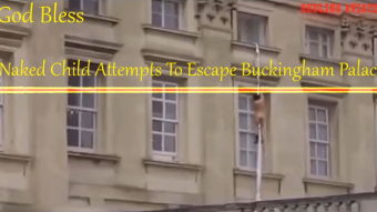 Naked Child Escapes Buckingham Palace