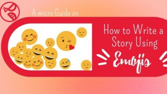 How to write a story using emojis.