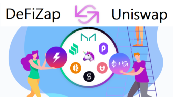 DeFi App Tutorial Uniswap + DeFiZap: Easy Way To Join Liquidity Pool And Earn Trading Fees