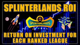 1,810.40% Yearly Return on Investment (ROI) - Splinterlands Leagues and Minimum Collection Power