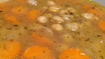 Foodbook #821 chickpea stew