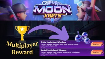 MOONKARTS | Earned 10k+ COLONY tokens from Season Rewards