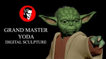 My Journey into Digital Sculpting and 3D Printing  #1 - Grand Master Yoda