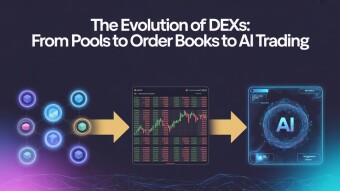 The Evolution of DEXs: From Pools to Order Books to AI Trading