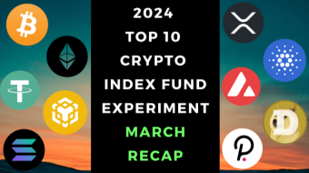 EXPERIMENT - Tracking 2024 Top Ten Cryptocurrencies – Month Three - Up +42%