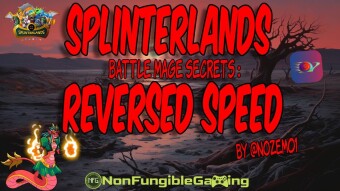 Splinterlands - Battle Mage Secrets: Reversed Speed by @nozem01