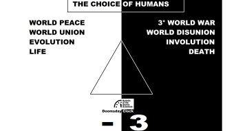 THE CHOICE OF HUMANS (Doomsday Clock) [-3 days to start #Synchronism]