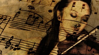 I play the violin, who here plays an instrument?